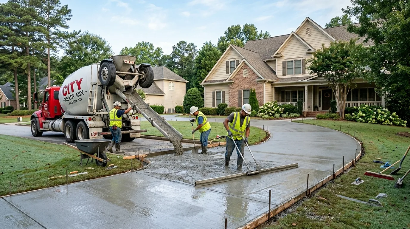 Best Time of Year to Pour Concrete in Canton GA