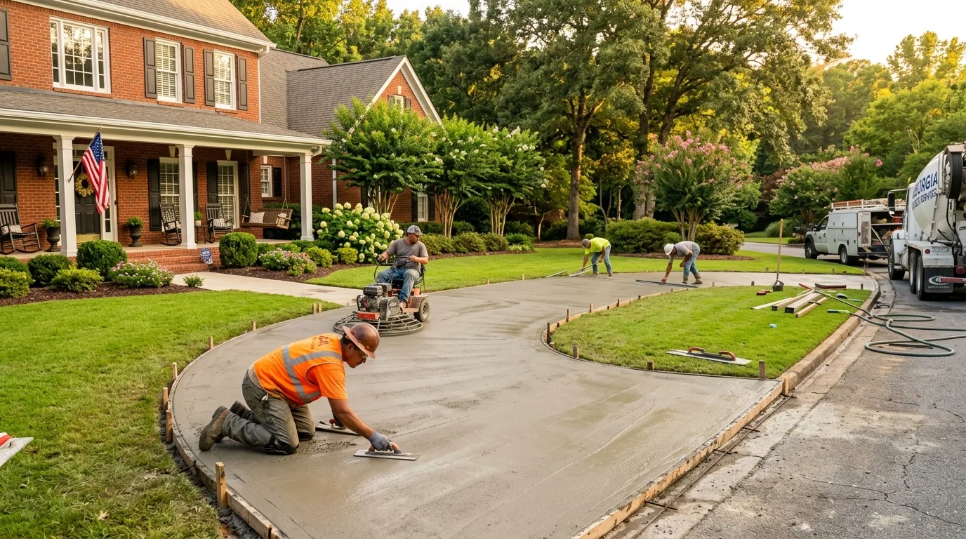 Contact Canton Concrete for a free estimate in Canton, GA